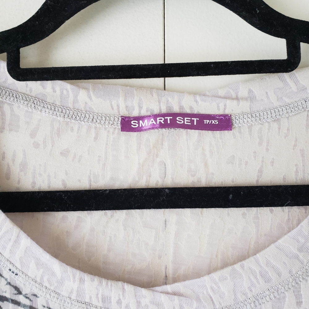 Smart Set Tree Print Tee - Picture 2 of 7